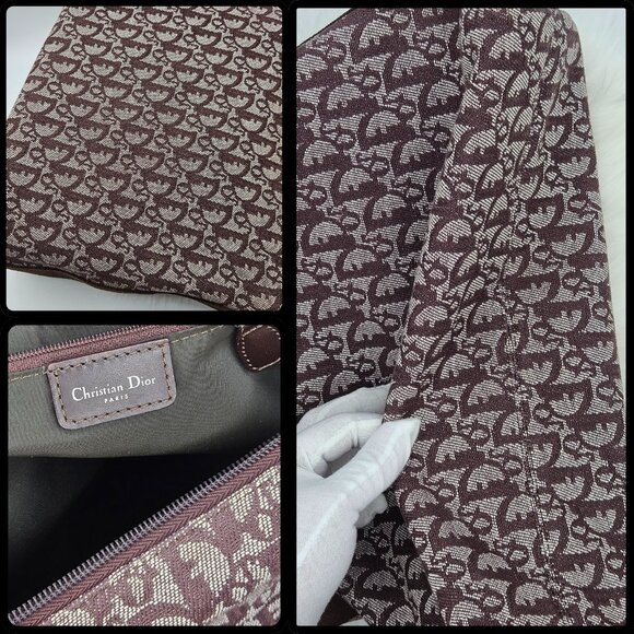 Dior Brown Oblique Canvas Messenger Bag - Picture 14 of 17